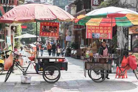 chinatown hawker leftovers consumption